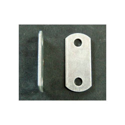 Flat ( 0" ) Depth --- Offset Mounting Canvas Z Clips for Picture Framing -- #6 X 3/8" Pan-Head Screws Included -- P