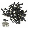 Fekuar 50Pcs TPMS 20008 Rubber Snap-in Valve Stems Tire Valve Stem Replacement VS 950 VS950 15263240 for GM Chevy