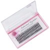 Bodermincer 20D 0.07mm Thickness 8-22mm To Choose Grafting False Eyelashes False Eyelashes Individual Natural Long Mink Fake Eyelashes Extension Handmade Bulk Wholesale (13mm)