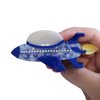 Funny Airship Hair Clip,Acetate Hair Clip,Small Claw Clip for Women,Blue, 1 Count (Pack of 1)