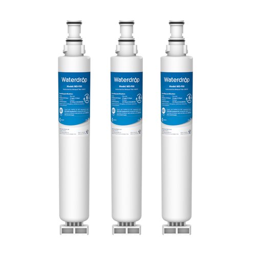 Waterdrop WD-F00 Replacement for Whirlpool® EDR6D1, EveryDrop® Filter 6, 4396701, Kenmore 9915, 469915, WF293, RWF2000A, 4396702, LC200V, L200V, WFL200, Refrigerator Water Filter, 3 Pack