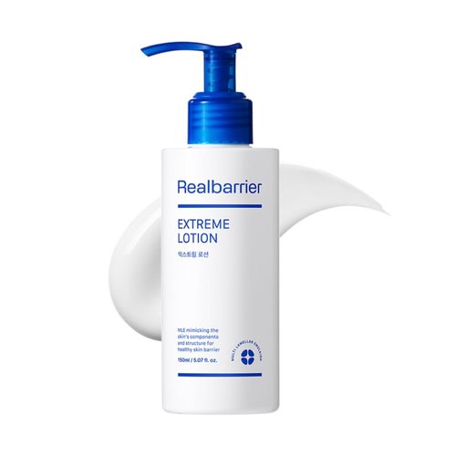 Real Barrier Extreme Lotion 5.07 Fl Oz, Skin Barrier Repair & Strengthening Facial Lotion, Facial Moisturizer for Dry Skin, Moisturizing Skin Care Solution for Sensitive Skin, Korean Skincare