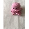 Znet3D Jellyfish Crochet Stuffed Plush Toy - Handmade in The USA - Soft and Adorable. A (Pink)