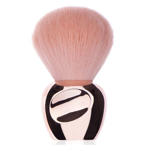 UNIMEIX Nail Dust Brush Round Head Nail Art Dust Powder Remover Cleaner Brush or Acrylic UV Gel Nail Arts Kabuki Nail Brushes For Cleaning (Rose)