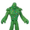 Fisher-Price Replacement Part Imaginext Playset Inspired by DC Superfriends Holiday Theme HML59 ~ Replacement Poseable Swamp Thing Monster Figure, Green with Christmas Holiday Lights Around Chest
