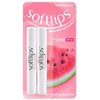 Softlips Watermelon Lip Protectant/Sunscreen 2 Count (Pack of 1)