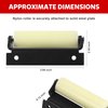 GGTE RV Slide Rollers RV Slide Out Roller Kit ‎Compatible with Multiple Lippert Slide-Out Systems J-36 Service Roller Nylon Roller Solid Steel Plate #276288