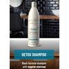 Il Salone Milano Detox Shampoo for All Hair Types - Clarifying Shampoo with Charcoal Powder - Scalp Cleanser to Detox - Restores Broken Bonds & Adds Softness - Professional Haircare (16.9 oz / 500 ml)