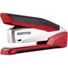 Bostitch, 1117, InPower Spring-Powered Premium Desktop Stapler, 28-Sheet Capacity, Red/Silver