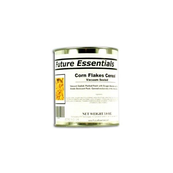 1 Can of Future Essentials Canned Corn Flakes Cereal