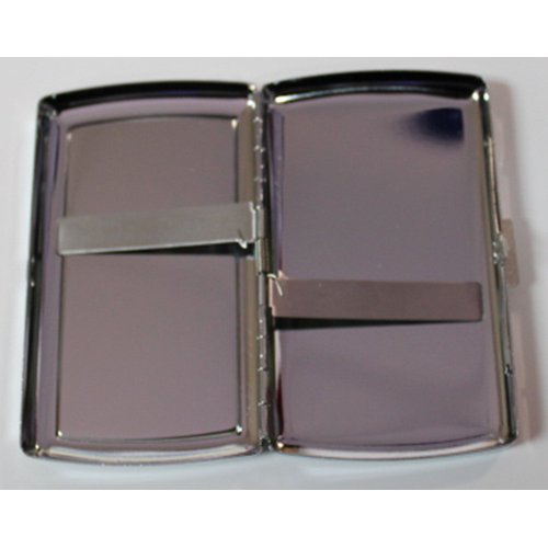 Brilliant Purple Faux Rhinestone Covered Cigarette Case Eclipse Style