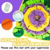 AWOOF Snuffle Mat for Dogs, Interactive Dog Puzzle Toy for Puppy Small Medium Dogs Enrichment Foraging Feeding Game Sniff Mat Toys, Mental Stimulation & Stress Relief