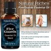 Natural Riches Five Guards Essential Oil Blend for Health Shield Aromatherapy with Clove Cinnamon Lemon Rosemary Eucalyptus Oil - 30ml