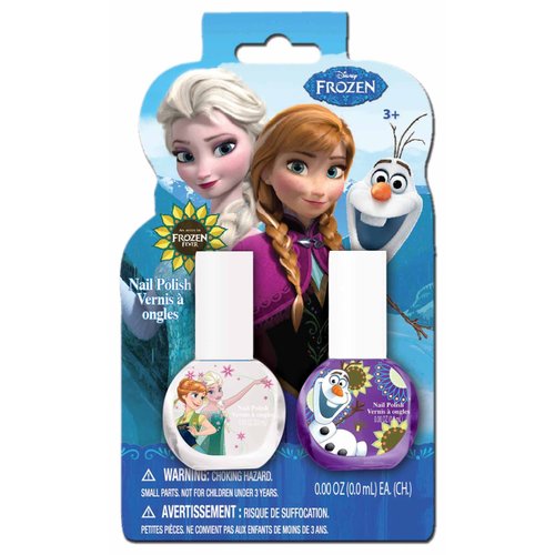 Frozen Nail Polish-on-Card Makeup Set, 2 Count