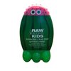 RAW SUGAR Kids Bubble Bath and Body Wash Bundle: 2 Watermelon Lemonade (12 oz. ea.) + Pink Loofah
