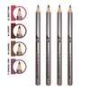 Khasana Lip Liner Pencil Set, Smooth Creamy Application, Long-Lasting, Gift Set- Nourishing & Moisturizing Formula. Transfer-Proof, Pack Of 4 (VENICE)