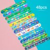 hexiaoxiao 48 Pcs Slap Bracelets for Kids Dinosaur Snap Bracelets Bulk Bracelet for Boys Party Supplies Favors Classroom Prizes Exchanging Gifts Christmas Easter Thanksgiving Holiday Gifts