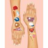xo, Fetti Baseball Temporary Tattoos - 50 Foil Styles | Baseball Birthday Party, Boys + Girl Sports, Baseball Party Supplies, Baseball Baby Shower