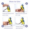 CIEOVO Bird Harness, Adjustable Parrot Nylon Leash with Anti-bite Design for Outdoor Activities Training, Suitable for Eastern Bluebonnet Parrot, Cockatoo, Parakeet, Doves 6.2ft (S)