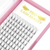 Premade Fans Eyelash Extensions 5D-D-0.07-9 Short Stem 3D 5D 7D Premade Volume Eyelash Extensions C D Curl Volume Lash Extensions 9 to 20 mm Pre made Lash Fans .07 .10 (5D-D-0.07,9mm)