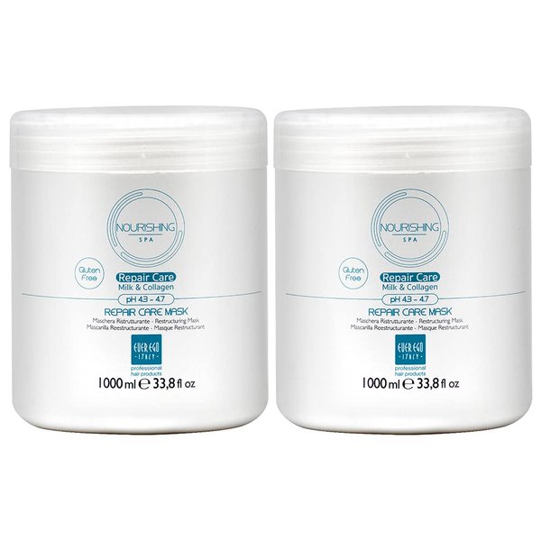 Ever Ego Repair Care Milk Collagen Mask 1000ml 33.8oz (Pack of 2)