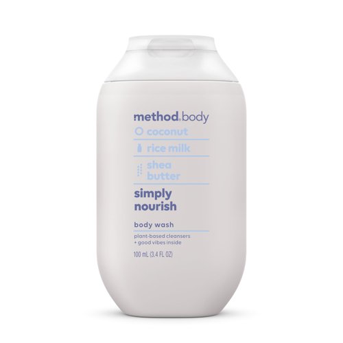 Method Body Wash, Simply Nourish, 3.4oz Travel Size