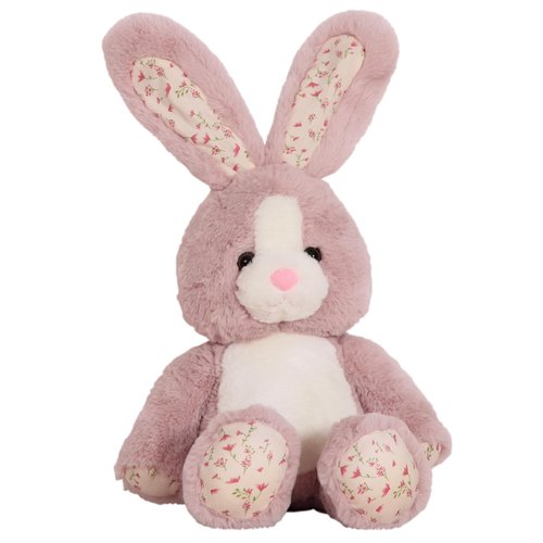 HAIJUNYA 20 inch Long Ear Bunny Plush, Pink Bunny Weighted Stuffed Animals, Big Rabbit Plushies Pillow Toys, Birthday Gift for Kids and Adults, Christmas, Birthdays ﻿