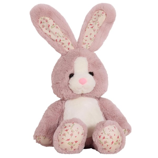 HAIJUNYA 20 inch Long Ear Bunny Plush, Pink Bunny Weighted Stuffed Animals, Big Rabbit Plushies Pillow Toys, Birthday Gift for Kids and Adults, Christmas, Birthdays ﻿