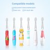 Baby Toothbrush Heads Compatible with Seago SG-513/SG-977/EK6, Compatible with Dada-Tech-BB1/977/K6, Compatible with Brush-Baby WildOnes/KIDZSONIC(8-18 Month)