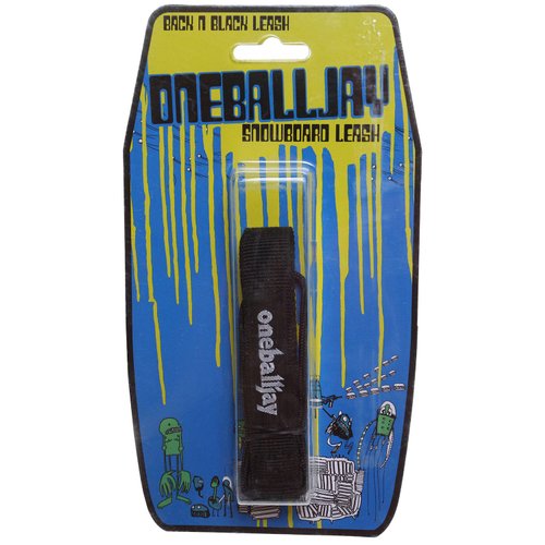 One Ball Jay Snowboard Leash Black Oneballjay