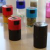 Vitavac - 5g to 20 grams Airtight Multi-Use Vacuum Seal Portable Storage Container for Dry Goods, Food, and Herbs - Black Cap & Clear Body