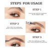 Eyebrow Pencil Eyebrow Microblading Pen Eyebrow Pen Micro 4 Point Brow Pen Lift & Snatch Eyebrow Microblading Pen Long-Lasting Waterproof Natural Eyebrow Pen Eyebrow Hair for Beauty Lovers Black