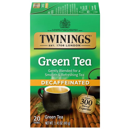 Twinings Tea Green Tea, Decaf, 20 ct