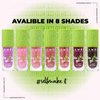 Lamel Dazzle Glow Crystal Clear Lip Gloss - Hydrating Lip Gloss - Non Sticky Lip Gloss - Colored Lip Gloss - Lip Gloss Color - Mini Lip Gloss - Moisturizing Lip Gloss - №403 Fancy