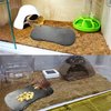 Tfwadmx Reptile Basking Platform,Tortoise Rock Plate Feeding Food Bowl Dish Feeding Slate Turtle Bathing Resting Platform for Lizard Gecko Bearded Dragon Chameleon Snake Frog