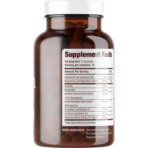 Trilotin: Swollen Feet and Ankles Treatment for Women and Men with Edema of The Lower Leg - Reduce Swelling in Feet and Ankles from Water Retention- Includes: Dandelion Root, Parsley Leaf & More