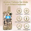 Toys for 3-12 Year Old Boys Girls,Walkie Talkies for Kids with 5 Colourful Channels,Compass Flashlight and Magnifying Glass,3 Miles Range for Outside, Camping, Hiking,for Christmas and Birthday Gifts