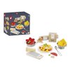 Janod - Pasta Mix - Pasta Set - Pretend Play Kitchen & Tea Set Toy - 58 Wooden, Cardboard and Felt Pieces Included - Water-Based Paints - 3 Years + J06598