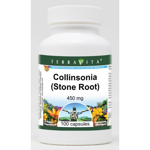 Collinsonia (Stone Root) - 450 mg (100 Capsules, ZIN: 510769)