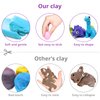 Air Dry Clay, 36 Colors Modeling Clay Kit with 3 Sculpting Tools, Magic Foam Clay for Kids and Adults, DIY Molding Clay Gift for Boys and Girls