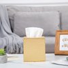Gold Tissue Box Cover,Tissue Box Cover Square,Gold Tissue Box Holders,Tissue Holder for Bathroom Accessories,Bathroom Tissue Holders