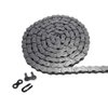 AZSSMUK #35 Roller Chain - 5 Feet Carbon Steel Material with 1 Connecting Link Industrial Chain - 160 Links