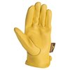 Wells Lamont Men's Deerskin Full Leather Light-Duty Driving Gloves | Medium (962M) Gold