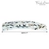 French Amie Elongated Curve Black and White Handmade 4 inch Celluloid Acetate Banana Hair Clip for Ponytail Women Hair Accessories, Made in France