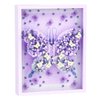 BDYDT Wall Art Purple Butterfly Flower Building Blocks Set; A Wall Decor Set for Adults Who Love Creative Hobbies(2000+ Pieces) Toys Gifts for Kid and Adult