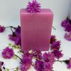 AyuRoots Ayurvedic Lavender Soap Bar, 3.88 oz of naturally handmade vegan soap for the face and body crafted with authentic Indian craftsmanship.