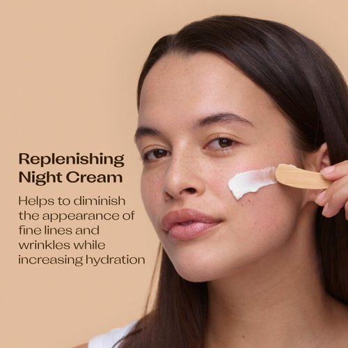 Trilogy Replenishing Night Cream, with Glycablend & Co-enzyme Q10, 2.0 fl oz