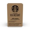 Starbucks VIA Instant Coffee—Medium Roast Coffee—Pike Place Roast—100% Arabica—1 box (50 packets)