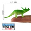 168 Pcs Mini Dinosaur Figure Toys - Realistic Plastic Dinosaur Set for Kids Children Toddler Learning Educational, Goody Bag, Party Supplies, Pinata Stuffers Easter Eggs Easter Basket Filler