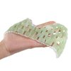 gemshan Jade Eye Mask 100% Natural Real Jade Stone Reusable Eye Mask for Hot & Cold Anti Aging，Headache and Migraine Relief Jade Mask for Women Men (Light green jade)